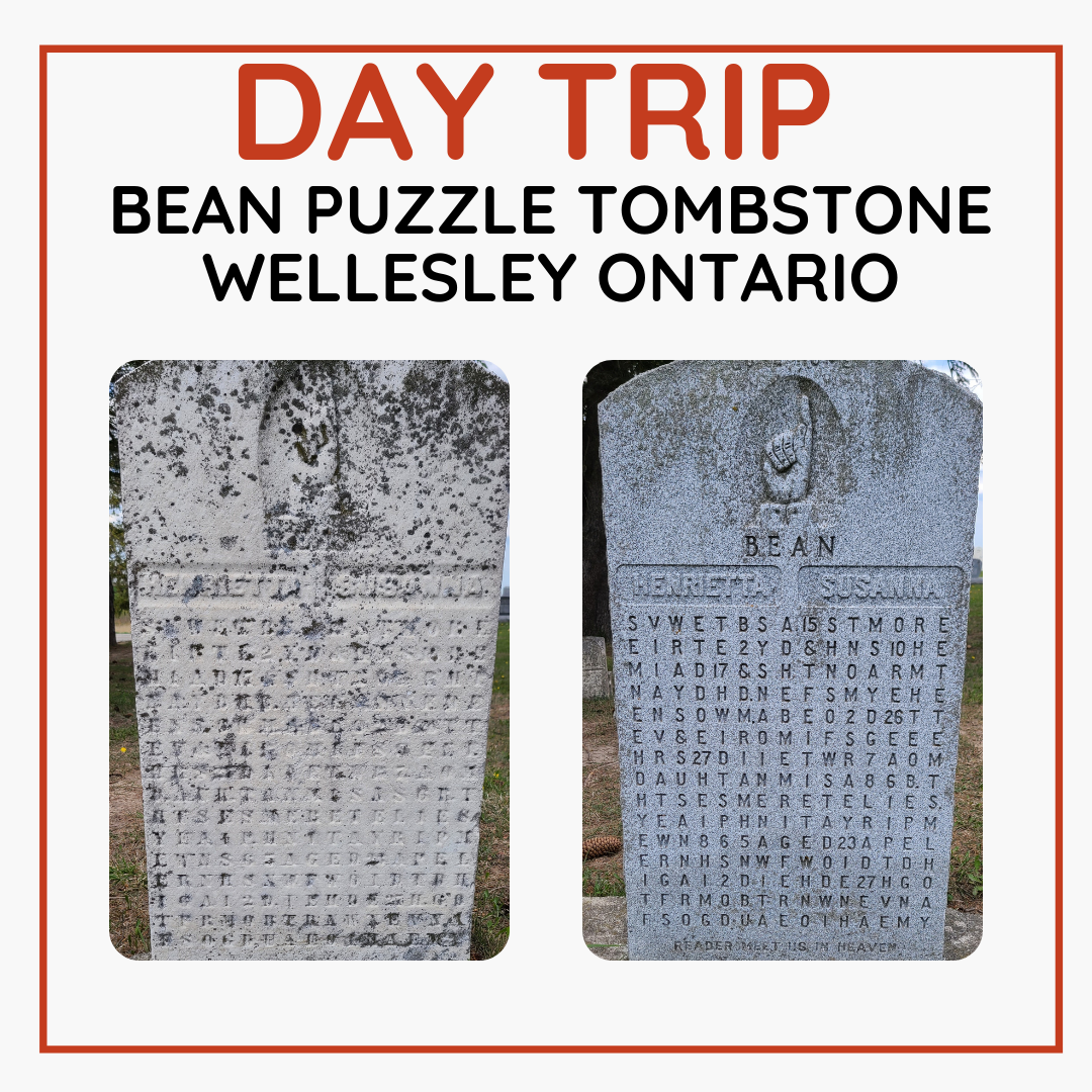 Bean Puzzle Tombstone