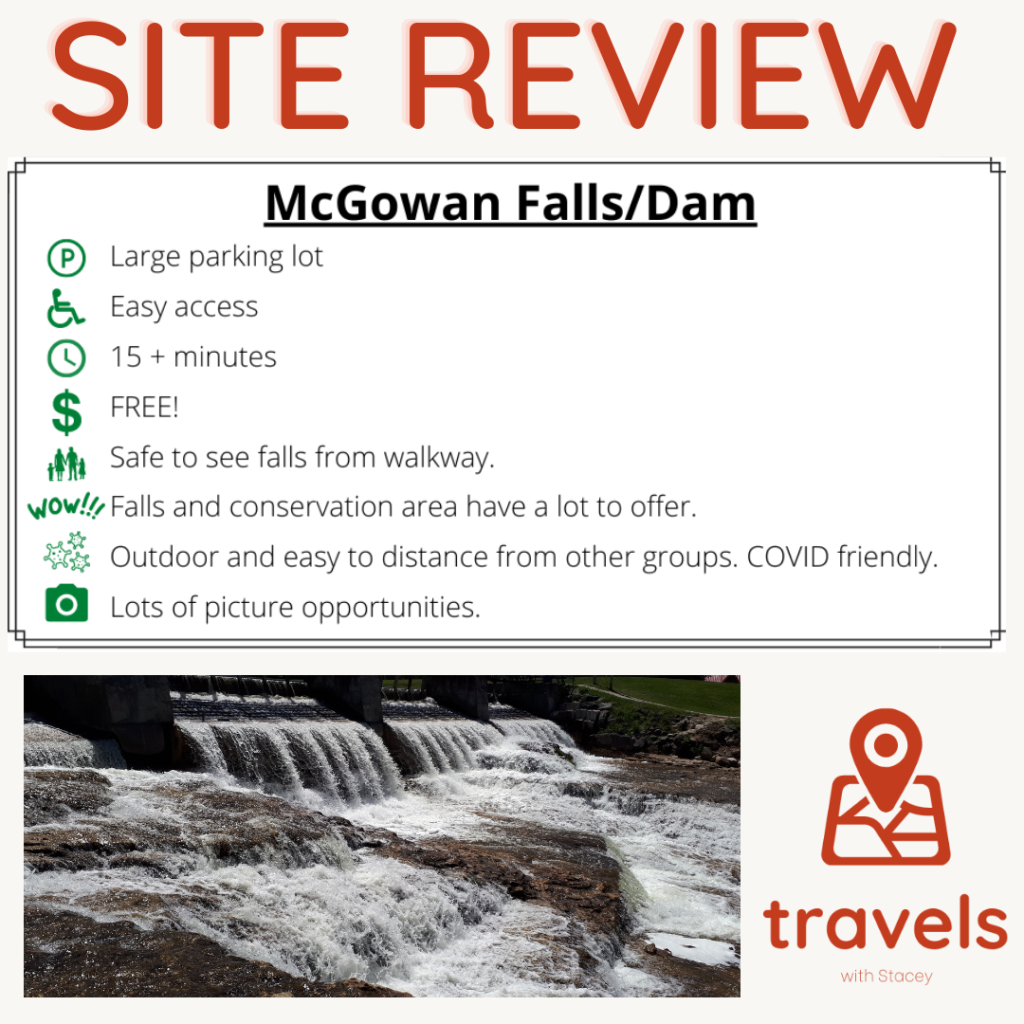 Site review McGowan falls and dam