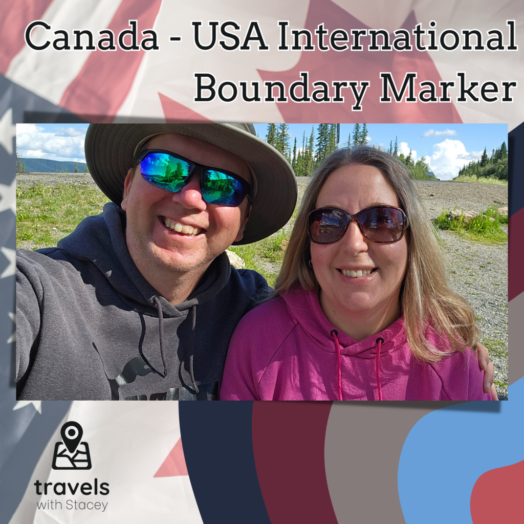 Canada USA International Boundary Marker Travels With Stacey Canada usa international boundary marker travels with stacey